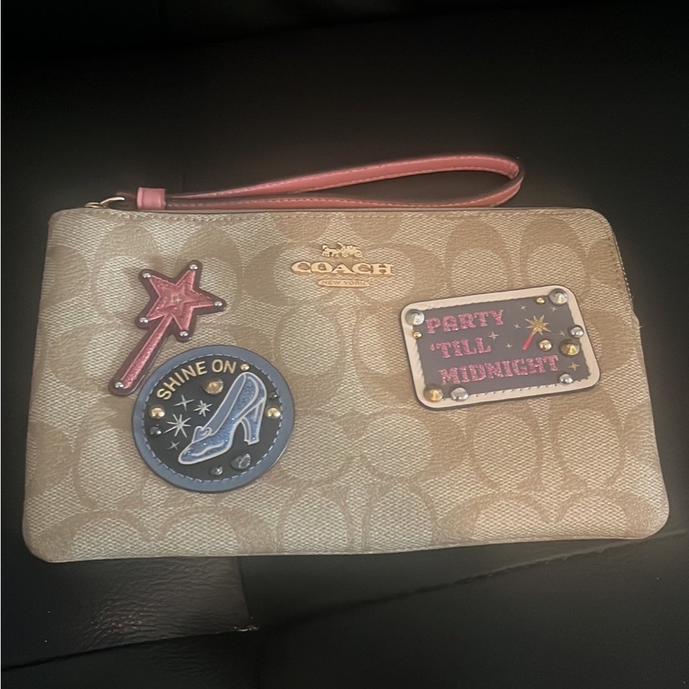 Disney X Coach Cinderella Wristlet